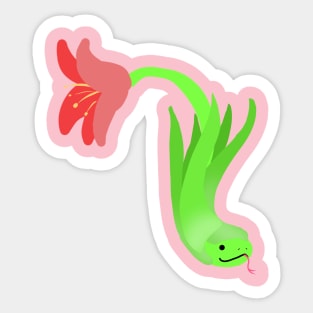 Snake Lilly Sticker